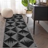 Coolmee Washable Area Rugs for Living Room Non Slip Low Pile Modern Geometric Farmhouse Dining Room Carpets for Bedroom Dorm - 2 of 4