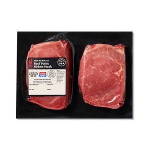 Angus Beef Petite Sirloin Steak - price per lb - Good & Gather™ - 1 of 3