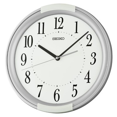 Seiko QXA858ALH Wall Clock, Metallic Gold