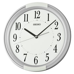 Seiko QXA858ALH Wall Clock, Metallic Gold - 1 of 4