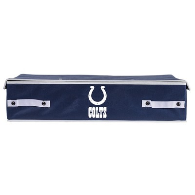 NFL Franklin Sports Indianapolis Colts Under The Bed Storage Bins - Large