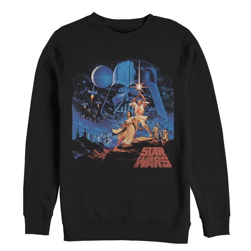 Men's Star Wars Classic Scene Sweatshirt, 1 of 5