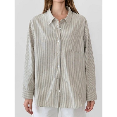 Women's Larkin Button Up Top - MOD REF