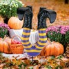 Design Toscano Crash Landing Wicked Witch Legs Garden Stake Statue - 2 of 4