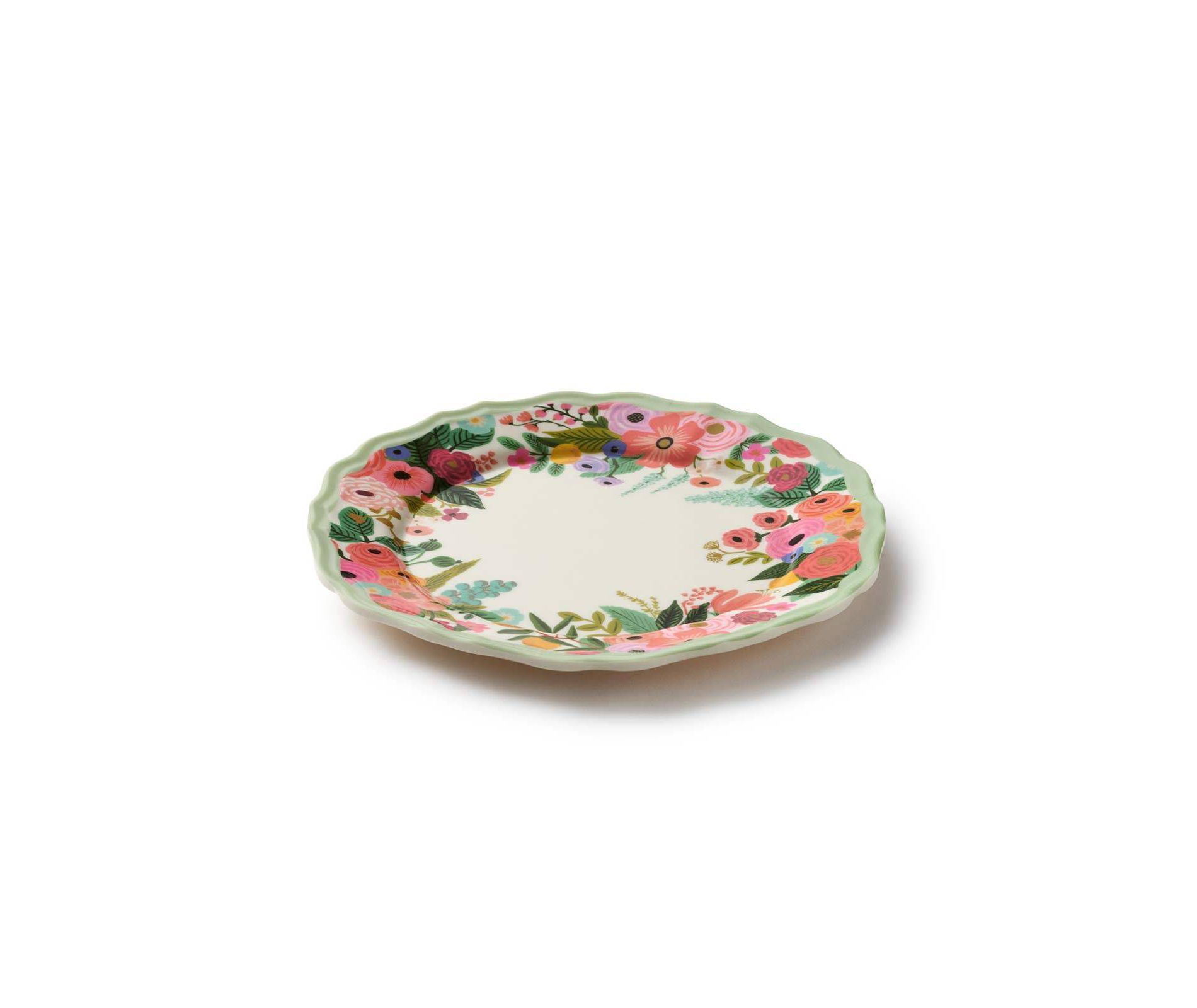 Rifle Paper Co. Garden Party 4" Melamine Appetizer Plate