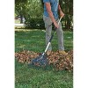 54 in. 22-Tine Hardwood/Steel Handle Steel Leaf Rake - True Temper - 4 of 4