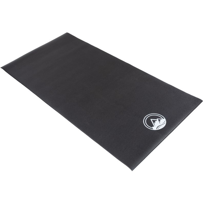 Exercise Bike Mat - 30x60in Non-Slip Waterproof Indoor Cycle or Treadmill Pad by Wakeman, 5 of 6