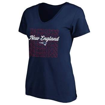NFL Denver Broncos Women's Plus Size Short Sleeve V-Neck T-Shirt - 1x