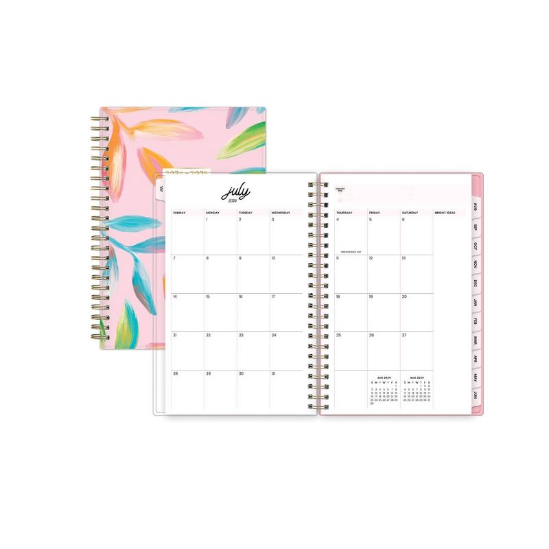 Color Me Courtney for Blue Sky 2024-25 Weekly/Monthly Planner 8&#34;x5&#34; Aloha Pink, 5 of 14
