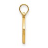 Black Bow Jewelry 14k Yellow Gold Plated Sterling Silver Indiana Hoosiers NCAA Pendant - 2 of 4