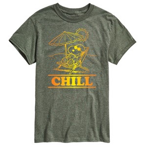 Men's - Peanuts - Chill Short Sleeve Graphic T-Shirt - 1 of 4