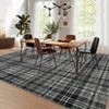 Modern Plaid Living Room Area Rug - 3 of 4