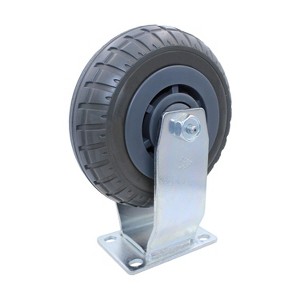SNAP-LOC 400 lb Caster 6 Inch Extreme-Duty Synthetic Rubber Rigid - 1 of 1