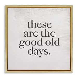 Stupell Industries Good Old Days Family Design, 18" x 18" - 1 of 4
