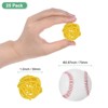 Unique Bargains Wicker Rattan Decorative DIY Crafts Balls 1.2 Inch 25 Pcs - 2 of 4