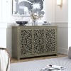 Galano 3-Door Sideboard with Decorative Cutout Doors 44.3" W × 15.7" D × 30" H - 4 of 4