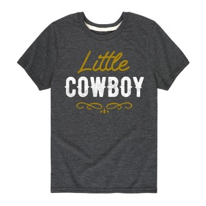 Boys' - Instant Message - Rodeo Little Cowboy Short Sleeve Graphic T-Shirt - 1 of 4