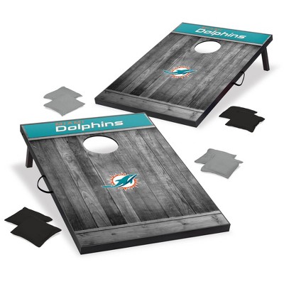 Miami Dolphins Tailgate Size 2x3 Cornhole Boards - On Sale - Bed