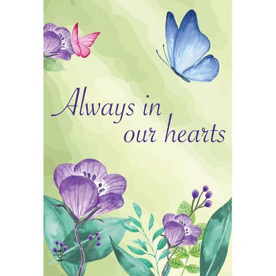 Briarwood Lane Spring Garden Flag 12x18 For Outdoor Always and Forever Doves Bereavement For Spring Garden Flag Flags For Outside