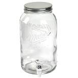 2gal Glass Beverage Dispenser - Mason Craft & More