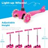 Best Choice Products Kids Mini Kick Scooter Toy w/ Light-Up Wheels and Height Adjustable T-Bar - 2 of 4