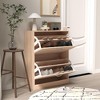 KTMBDW Shoe Cabinet with Drawers, Hidden Wood Shoe Cabinet,Freestanding Shoe Storage Cabinet for Entryway Hallway - 2 of 4