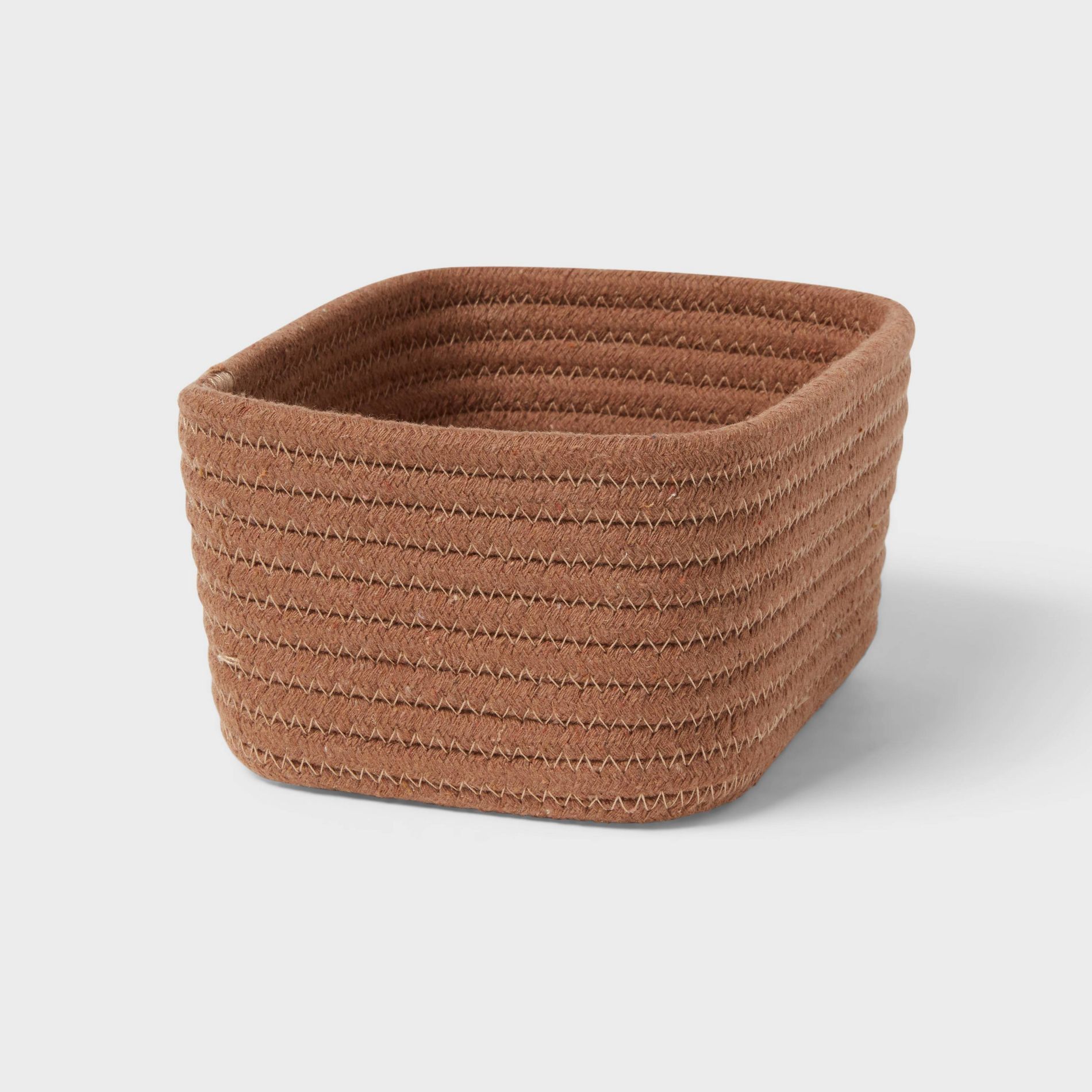 Small Coiled Rope Basket - Brightroom
