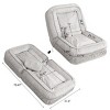 70" Velvet Best Human Sized Dog Bed Pet And Human Friendly Pet Beds, Adjustable Bean Bag Floor Sofa with Massage Pillow & 2 Soft Pillows-Cuddlewood - 4 of 4