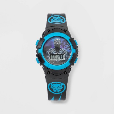 Kids' Marvel Black Panther Watch - Black