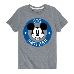 Boys' - Disney - Mickey Big Brother Short Sleeve Graphic T-Shirt - 1 of 4
