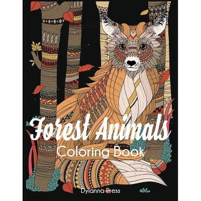 Forest Animals Coloring Book - by  Dylanna Press (Paperback)