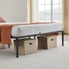 Metal Bed Frame, 14" Heavy Duty Platform with Storage, Easy Assembly, No Box Spring Needed, Noise Free Mattress Base - 4 of 4