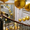 PartyWoo 22 Inch Gold 4D Foil Balloons 1PCS - 4 of 4