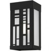 Livex Lighting Malmo 1 - Light Wall Light in  Textured Black - 4 of 4