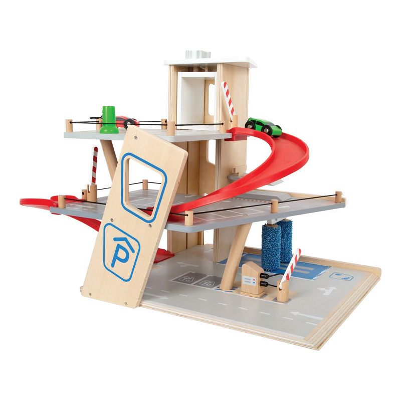 Small Foot City Garage Wooden Playset, 1 of 7
