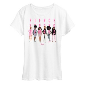 Women's - Barbie - Fierce Strong Female Short Sleeve Graphic T-Shirt - 1 of 4