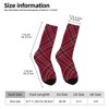 Woven Design Women Printed Crew Socks Funny Funky Socks Soft Polyester Novelty Gifts for Artists Men - 2 of 4