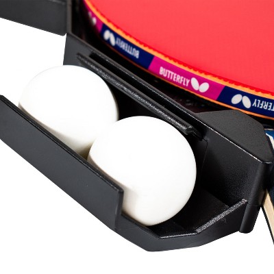 Black and White Table Tennis Accessory Holder
