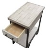 24/7 Shop At Home Imbraxa 1 Drawer Side Table   - image 4 of 4