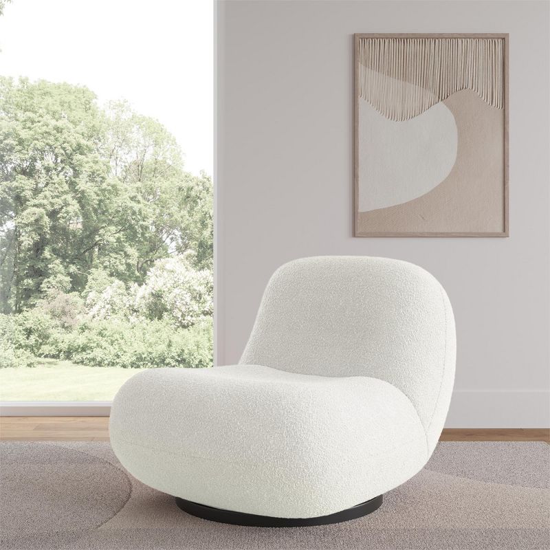 Cortney's Collection Crosby Boucle Swivel Chair, 2 of 5