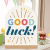 Big Dot of Happiness Good Luck - Encouragement Giant Greeting Card - Big Shaped Jumborific Card - 16.5 x 22 inches - 2 of 4