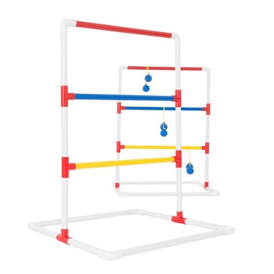  Hey! Play! Ladder Toss Outdoor Roundnet Game Set 