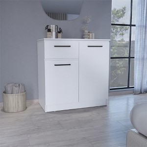 Dresser with 2-Door Cabinets and Drawer for Bedroom, Living Room - 1 of 4