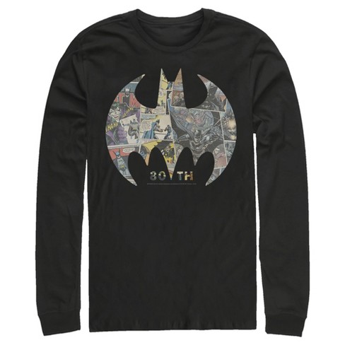 Batman t-shirt 2025 long sleeve