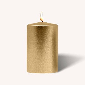 Hyoola - Metallic Pillar Candles - 1 of 1