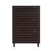 YOOCOZZ Tipping Bucket Shoe Cabinet with Hanging Hooks and Adjustable Panel-Black - 2 of 4