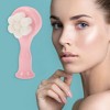 Unique Bargains Soft PBT Fiber Hair Cleansing Brush Big Plum Blossom 5.12"x2.28" 1 Pc - 2 of 4