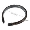 Unique Bargains Women's Synthetic Hair Plaited Headband Braid Braided with Teeth 1 Pc - 4 of 4