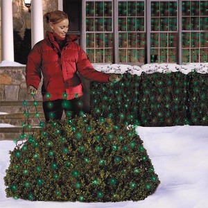Celebrations Incandescent Mini Green 150 ct Net Christmas Lights 6 ft. - 1 of 1