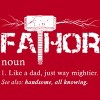Men's Design By Humans Viking Mightier Hero Fa-Thor Dad By EijhaBuddha T-Shirt - 2 of 2